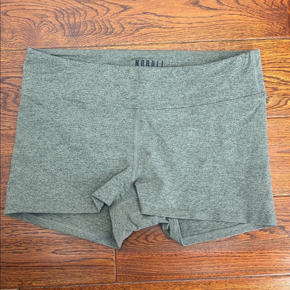 NOBULL Olive Green Women's Bike Shorts